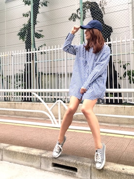 Haruさん（レディース・158cm）の夏コーディネート