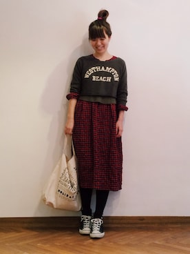 Nさん（レディース・159cm）の冬コーディネート