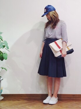 Nさん(レディース・159cm)の春コーディネート