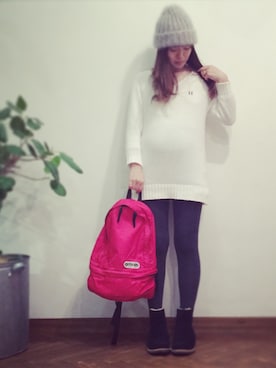 「アイテム（ワンピース/ドレス）」を使った、Nさん（レディース・159cm・30代）の冬コーディネート