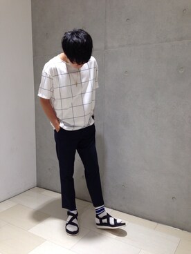 やまだいちろさん（メンズ・177cm）の夏コーディネート