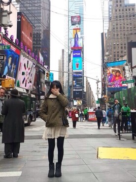 「Times square」｜Sindyさん（レディース・160cm）の夏コーディネート