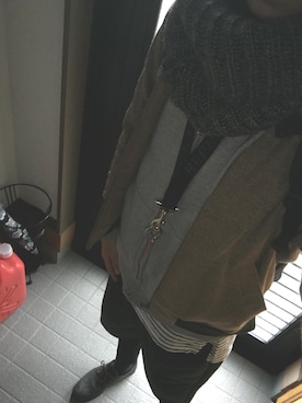 「REPRESENT（リプレゼント）のアイテム（アクセサリー）」を使った、[kita]さん（メンズ・181cm）の秋コーディネート