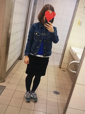 「YELLOW96（イエロー96）のアイテム」を使った、mizuho*さん（レディース・152cm）の春コーディネート