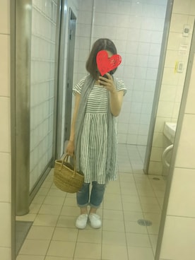 「Pont de Chalons（ポンデシャロン）のアイテム」を使った、mizuho*さん（レディース・152cm）の夏コーディネート