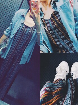 「pattern」｜「アイテム（つなぎ/オールインワン）」を使った、goodkymさん（レディース・171cm）の夏コーディネート