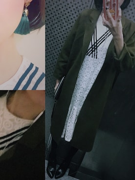 「STYLENANDA（スタイルナンダ）のアイテム（ダウンジャケット/コート）」を使った、goodkymさん（レディース・171cm）の冬コーディネート