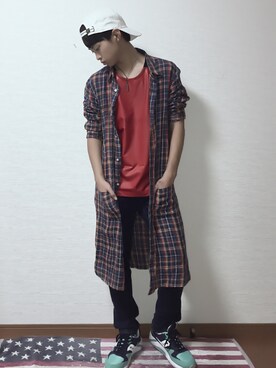 「L.H.P（エルエイチピー）のアイテム（スニーカー）」を使った、❧ᴋᴀᴛsᴜᴍɪさん（メンズ・172cm）の春コーディネート