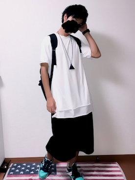 「L.H.P（エルエイチピー）のアイテム（スニーカー）」を使った、❧ᴋᴀᴛsᴜᴍɪさん（メンズ・172cm）の夏コーディネート
