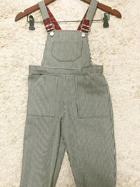 サロペット オーバーオールを使った 手作り子供服 の人気ファッションコーディネート Wear