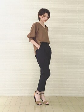 chika yamadaさん（レディース・165cm）の夏コーディネート