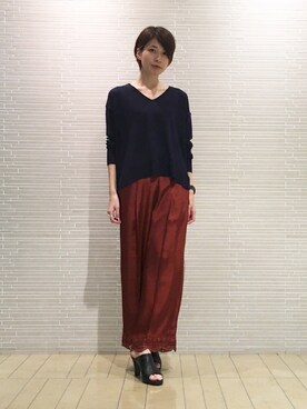 chika yamadaさん（レディース・165cm）の秋コーディネート