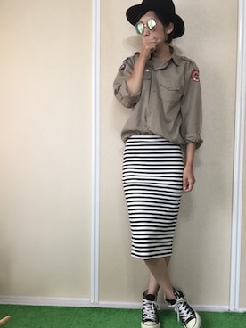 yukinoさん(レディース・164cm)の夏コーディネート