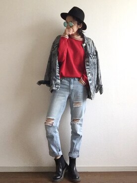 「風邪っぴき」｜「アイテム（ジャケット/アウター）」を使った、yukinoさん（レディース・164cm）の冬コーディネート