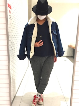 「choosy chu（チュージーチュー）のアイテム」を使った、yukinoさん（レディース・164cm）の冬コーディネート