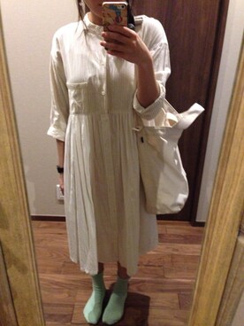 miki.sさん（レディース・159cm）の春コーディネート