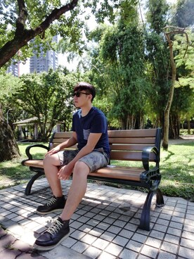 Wallace Miaoさん（メンズ・175cm）の夏コーディネート