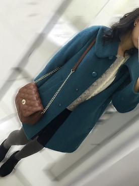 「Linetta（リネッタ）のアイテム（トップス）」を使った、apiさん（レディース・159cm）の冬コーディネート