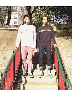 「Jack Willsのアイテム」を使った、9th Sense Studiosさん（メンズ・180cm）の春コーディネート