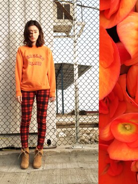 「orange」｜9th Sense Studiosさん（レディース・165cm）の春コーディネート