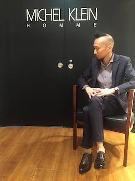 「mk」｜k2.michelkleinhommeさん（メンズ・175cm）の夏コーディネート