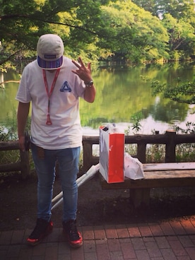 「palace」｜「アイテム（腕時計）」を使った、Kohh$ukeさん（メンズ・175cm）の夏コーディネート