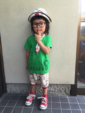 Ai Katouさん（キッズ・90cm）の夏コーディネート