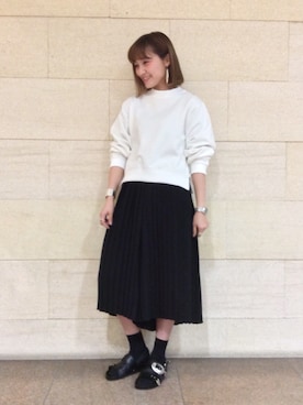 「アイテム（ピアス（両耳用））」を使った、IGARAMUさん（レディース・162cm・20代）の冬コーディネート