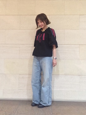 「サボ」｜IGARAMUさん（レディース・162cm）の春コーディネート