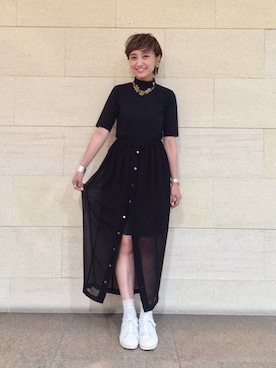 IGARAMUさん（レディース・162cm）の夏コーディネート