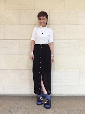 IGARAMUさん（レディース・162cm）の夏コーディネート