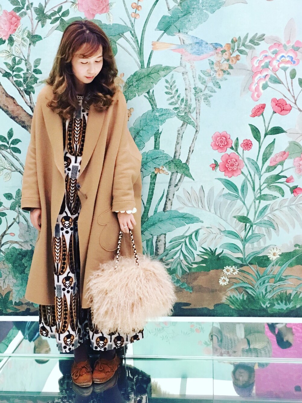 7/末迄限定出品プープレ麦とホップジャガードワンピース 