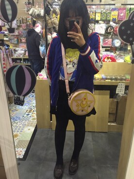 「sailormoon」｜霹靂ちゃんさん（レディース・159cm）の冬コーディネート