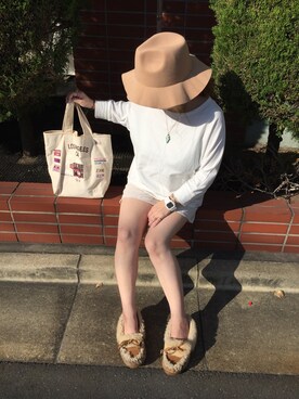 「しまむらコーデ」｜Miyuki Sanoさん（レディース・152cm）の秋コーディネート