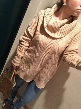 「アイテム（ブーティ）」を使った、Miyuki Sanoさん（レディース・152cm・30代）の冬コーディネート