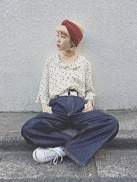 「ACC.（エーシーシー.）のアイテム」を使った、jouetieさん（レディース・155cm）の夏コーディネート