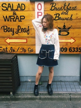 「台形ｽｶｰﾄ」｜jouetieさん（レディース・154cm）の冬コーディネート