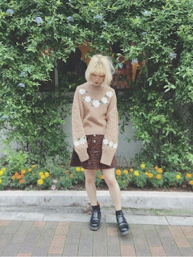 「ACC.（エーシーシー.）のアイテム」を使った、jouetieさん（レディース・155cm）の冬コーディネート