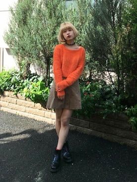 「台形ｽｶｰﾄ」｜jouetieさん（レディース・155cm）の冬コーディネート