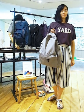 戸井田さん(レディース・160cm)の夏コーディネート