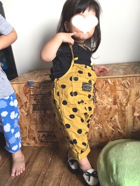 「MEIN HEIM（マイン　ハイム）のアイテム」を使った、sutaさん（キッズ・80cm）の夏コーディネート