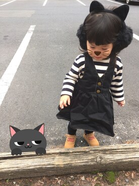 「wearhalloween2016」｜「アイテム（その他）」を使った、sutaさん（キッズ・80cm）の秋コーディネート