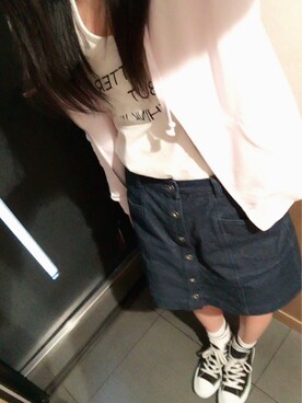 もえさん（レディース・158cm）の春コーディネート