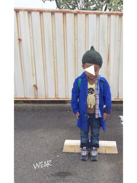 つぶあんさん(キッズ・100cm)の秋コーディネート