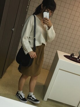 erinaさん（レディース・154cm）の秋コーディネート