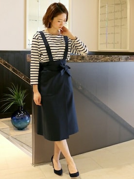 Yukoさん（レディース・166cm）の春コーディネート