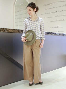 Yukoさん（レディース・166cm）の冬コーディネート