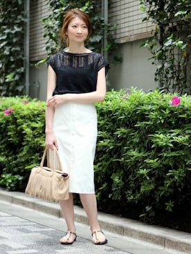 Yukoさん（レディース・166cm）の春コーディネート