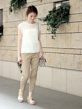 Yukoさん（レディース・166cm）の春コーディネート