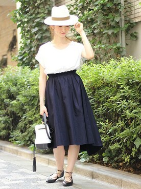 Yukoさん（レディース・166cm）の夏コーディネート